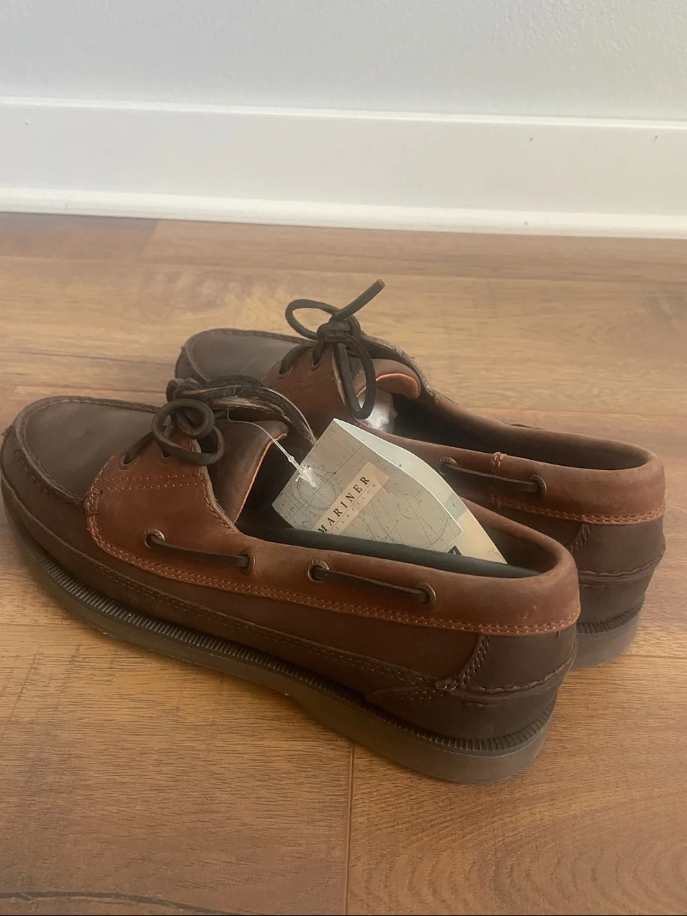 NWT Sperry Men’s Get Wet Brown Top Sider Loafers Size 9M